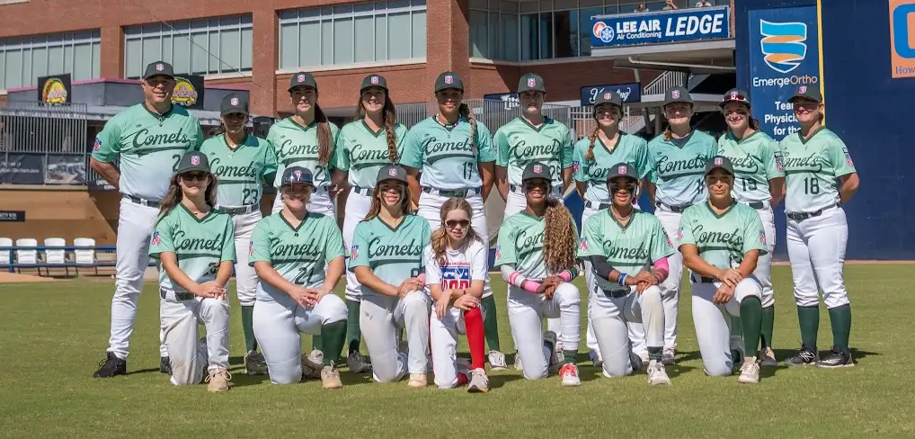 2024 All-American Women's Baseball Classic Champions, the Comets, presented by Dick's Sporting Goods